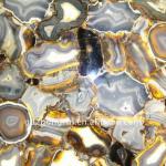 Natural gray agate gems limestone slabs sale 13071053