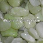 Natural green pebble stone