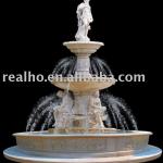 natural marble fountain with sculputre RHVF-0025