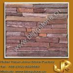 Natural red sandstone interior wall stone decoration JRS-034