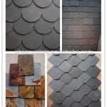 Natural roofing slate rectangular