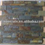 natural slate stone concrete wall cladding panel natural slate wall cladding/slate wall panel concrete cladding QMB-4010RG1A