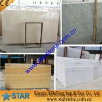 Natural white marble slabs with Quality assurance marble slabs