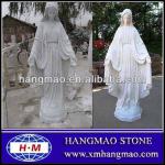 Natural white marble virgin mary statues for garden decoration Stone -Sculpture217