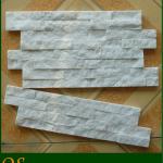 Natural white slate culture stone QSCU-1075-22