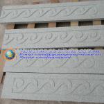 Nature grey granite stone relief carving SG-D328