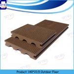 new anti-uv outdoor wpc decking boards in good quality 140*23.5mm Outdoor floor