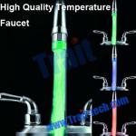 New Design High Quality Temperature Faucet Copper LED Faucet,LED Tap,Basin Faucet with CE&amp;ROHS Certificates(RGB) T-LEDFN-1007 High Quality Temperature Faucet