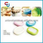 New Design Magic Plastic Soap Dish with Sponge Inside C0227