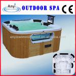 New design outdoor spa hot tub with TV DVD AT-9316 AT-9316  outdoor spa hot tub