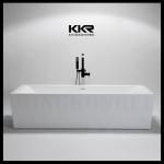 New Invention 2014 Luxury Wholesale Bathroom Freestanding Solid Surface Bathtub KKR-Bathtub