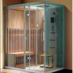 new style luxury multi-function 8mm tempered glass steam sauna shower room M-A6062 M-A6062