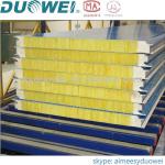 new type glass wool sandwich panel for wall heat insulation and fire resist DW-RWRP