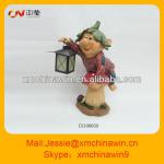 Newest polyresin garden gnomes cheap solar garden decoration product CN100050 garden gnomes cheap