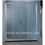 noise-free aluminum frame shower door XB-9009