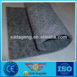 Non-woven needle punched silver grey geoctextile for road construction 400g/m2