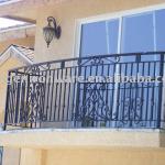 ornamental elegant wrought iron galvanized balcony railing railing03