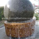 Outdoor Floating Stone Ball Fountain for Garden BLSF01