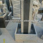 Outdoor garden stone fountain ES0037