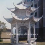 Outdoor garden stone pavilion(3x3m) OH-A-01