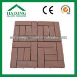 Outdoor interlocking plastic floor tiles HS-09