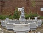 outdoor large size marble water fountain YF-F002