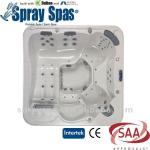 outdoor spa M-560D massage hottub portable spa acrylic family spa hydro smart 6 person garden spa M-560D