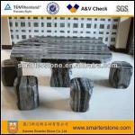 Outdoor Stone Table and Benches, Granite Table Outdoor Stone Table and Benches, Granite Table