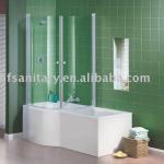 oval shower screen(bath screen) H-87C18