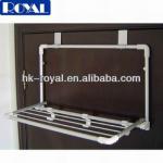 Overdoor Folding Towel Rack With Bar And Hooks/overdoor towel shelf/overdoor towel rack BA11033