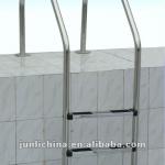 Overflow stainless steel pool ladder 08921