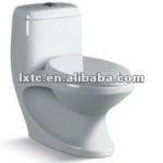 P-trap and S-trap ceramic washdown one piece toilet 7005