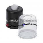 P124 High Quality Diameter 140mm Acrylic Round Facial Tissue Dispenser For Car P124