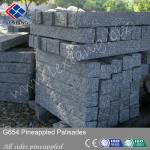 padang dark palisade stone fencing Palisade