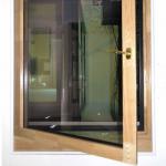 Passive A+ wood aluminium cladding window Passive A+