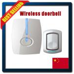 Patent and fashion design wireless doorbell mp3 52 (16 chord) elegant melodies 300m range FX-G