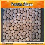 pebble tile products stone mosaic tile with mesh-back pebble rug wool - NSP156