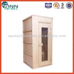 pine wood one people mini traditional sauna room TS01