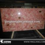 Pink Quartz semiprecious slab SP