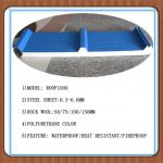 PIR/PUR/EPS/ROCK WOOL Insulated roofing panels ROOF 960