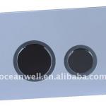 Plastic control plate for concealed cisterns CJ508