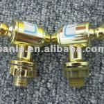 Plastic gold small faucets for sale ZFA-737