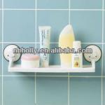 Plastic suction cup bathroom shelf rack TV427