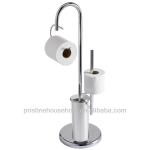 Plastic Toilet Brush Holder Metal Stand TS91