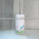 Plastic Toilet Brush with Holder CJ-608W