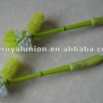 plastic toilet brush with little brush 8099