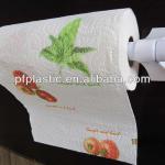 Plastic toilet tissue holder tissue holder