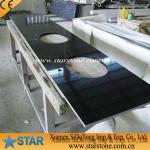 polished black granite countertop CT-62