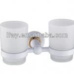 Polular high quality cup holder Bathroom Accessories Double Tumbler Holder LF-G1103