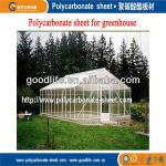 polycarbonate Anti-fog sheet for Sunhouse/greenhouses GLS012